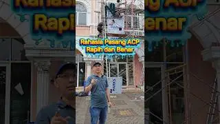 Rahasia pasang ACP rapih dan benar. ACP Marks