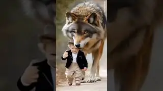 A Little Boy and a Giant Wolf -  An Unlikely Bond #littleboy #giantwolf @KiDsNetflix09