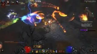 Diablo 3 gameplay - Witch Doctor GR 65