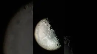La Luna con telescopio Mak 127 de skywatcher y ocular 10mm desde Rivas Vaciamadrid, Madrid.