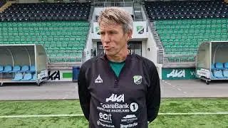 Gunnar etter 2-2 mot Fl&oslash;ya