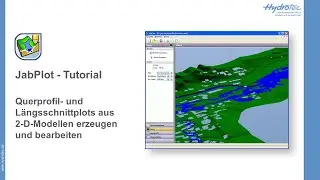 JabPlot Tutorial - Querprofil- und Längsschnittplots aus 2-D-Modellen erzeugen und bearbeiten