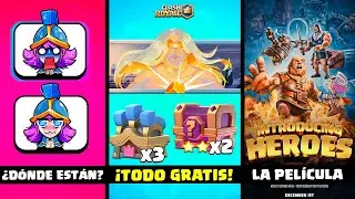 FREE REWARDS! 🎁 | HERO MOVIE ✨ - Clash Royale News