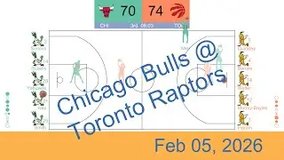 [NBA 2025-26] Chicago Bulls vs Toronto Raptors | Feb 05, 2026