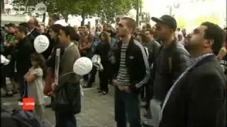 Rassemblement pour sauvez Oussama Atar  le 9 octobre 2010 Devant Palais de justice de Bruxelles