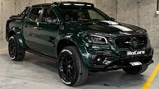 Mercedes X Class Racing Green Edition   Wild Pickup from Carlex Design