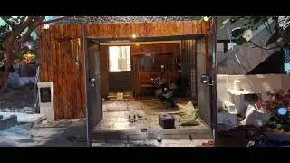 automatic Swing gate ms with wood