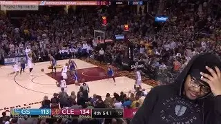 THE REFS CHEATED FOR THE CAVS!! CAVS VS WARRIORS!! 2017 NBA FINALS GAME 4 REACTION!!!