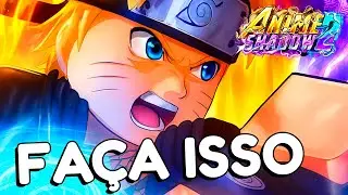 CORRE!!! FAÇA ISSO ANTES DO NOVO UPDATE DE TOKYO GHOUL NO ANIME SHADOW 2!