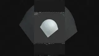 View-Dependent Flatten Tool in Blender 4.0 #shorts #blender