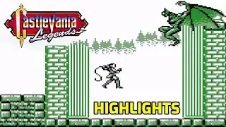 Castlevania Legends (Game Boy 1997) - Highlights + Bosses