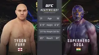 Tyson Fury vs. Doga - EA Sports UFC 4 - Boxing Club 🥊