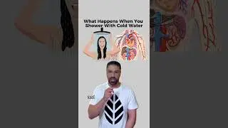 What happens when you shower with cold water!