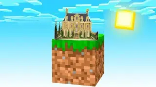 BUILDING A MANSION ON ONE BLOCK in MINECRAFT (Ep 4)