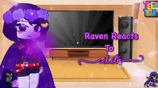 || Raven Reacts To Edits On TikTok 💜✨ || *MUTED AUDIO* || my AU || Gacha Club ||
