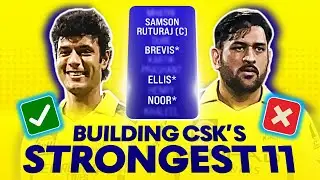 CSK's Strongest Playing 11 for 2026 💛