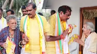 Nimmala Ramanaidu EXCLUSIVE Door To Door Election Campaign In Palakollu | TDP | Janasena | SahithiTv