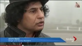 Amrit Bains in Global news