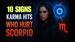 10 Signs That Karma Is Hitting Those Who Hurt a SCORPIO 🧿💥