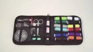 Small Travel SEWING KIT &ndash; Easy to Use Needle & Thread Kit for Quick Fixes at Home & On-the-go