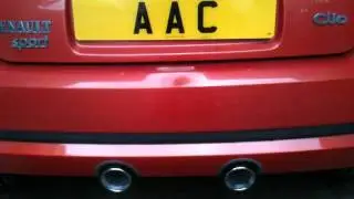 Renault Clio sport 182 Milltek cat back exhaust