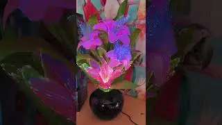 fibre optic pink lilies premier decorations, I am selling on eBay