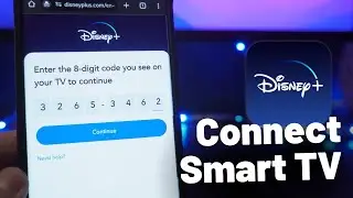 How To Connect Disney Plus To Any Smart TV With Code - 2024 New Update