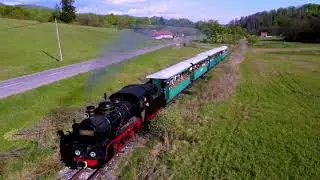 Mocănița Sovata - Câmpu Cetății 28.04.2024 4K HDR