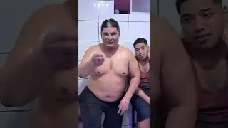 Reto de flema en la cara