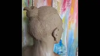 Modelado en arcilla. retratismo.