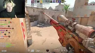 xQc Has a Blast Playing Counter Strike 2
