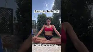 Don&rsquo;t settle for belly fat. Eat less, move more and do this self belly massage #healthyhacks