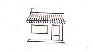 Franchise business concept, franchise marketing system. Motion graphics.
