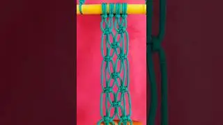 #Small macrame tutorial#beginners#easy macrame knots#ytshorts#