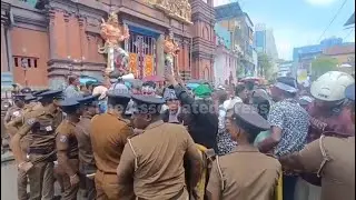 Protests erupt in Sri Lanka's capital over the arrest of ex-president Wickremesinghe