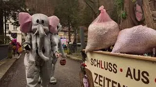 Karneval🎊Umzug 10.02.2024 Bad Schandau Kurpark  (SD) (HD) (4K)