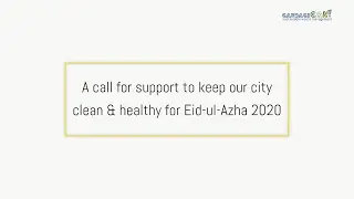 Support Eid-ul-Ezha Clean Up by Garbagecan!