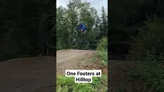 hitting some jumps at hilltop ski area