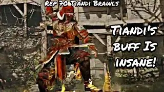 TIANDI'S BUFF IS INSANE (Rep 70 Tiandi Brawls) | For Honor ​⁠