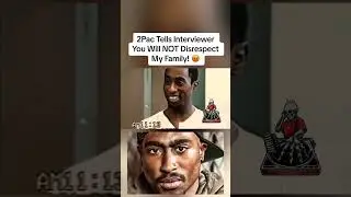 2Pac говорит интервьюеру: &laquo;Не проявляйте неуважение к моей семье&raquo; #offthecuffradio
