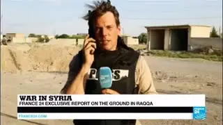 EXCLUSIVE - France 24 reports from war torn city of Raqqa as jihadists launch counter-offensive