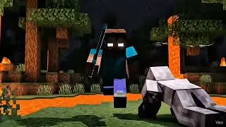 MINECRAFT WAR: Steve to HALF-HEROBRINE TRANSFORMATION! (Entity 303 vs. Epic Fight) 