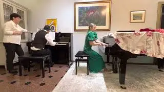 А.Цфасман «Снежинки» из «Джазовой сюиты» | Tsfasman Snowflakes from Jazz suite for two pianos