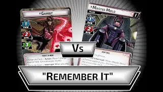 Gambit v Master Mold - Marvel Champions - Gameplay