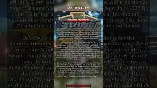 #Retrogame Vorstellung: #Industry Giant - 1998-04-14