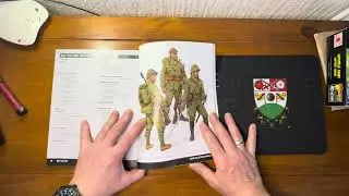 New Warlord Third Edition WW2 Japanese book opening #miniature #warlord #gamingvideos