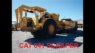 Caterpillar 641 Scraper