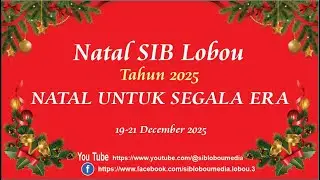 NATAL 2025 | NATAL UNTUK SEGALA ERA | PST MARTIN JOSEPH