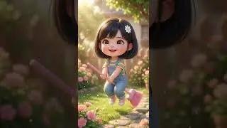 Magic Broom Flight! ✨ | 莉莉の魔法のほうき飛行 🧹 #Shorts #Magic