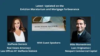 Updates on Evictions, Forbearance and Moratorium in CA. (Sept 2021)